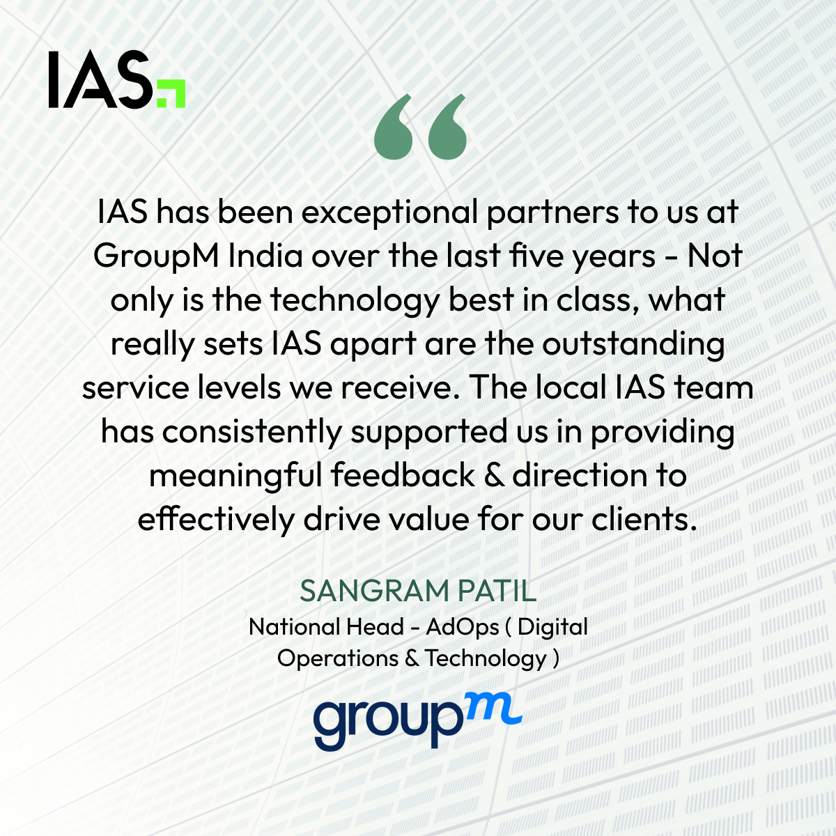 Driving Customer Success at IAS-Client Testimonial