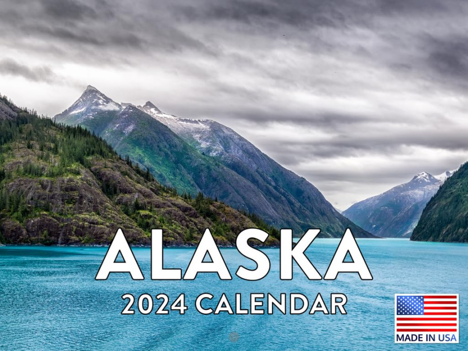 Alaska Calendar  Wall Monthly Alaskan Calander