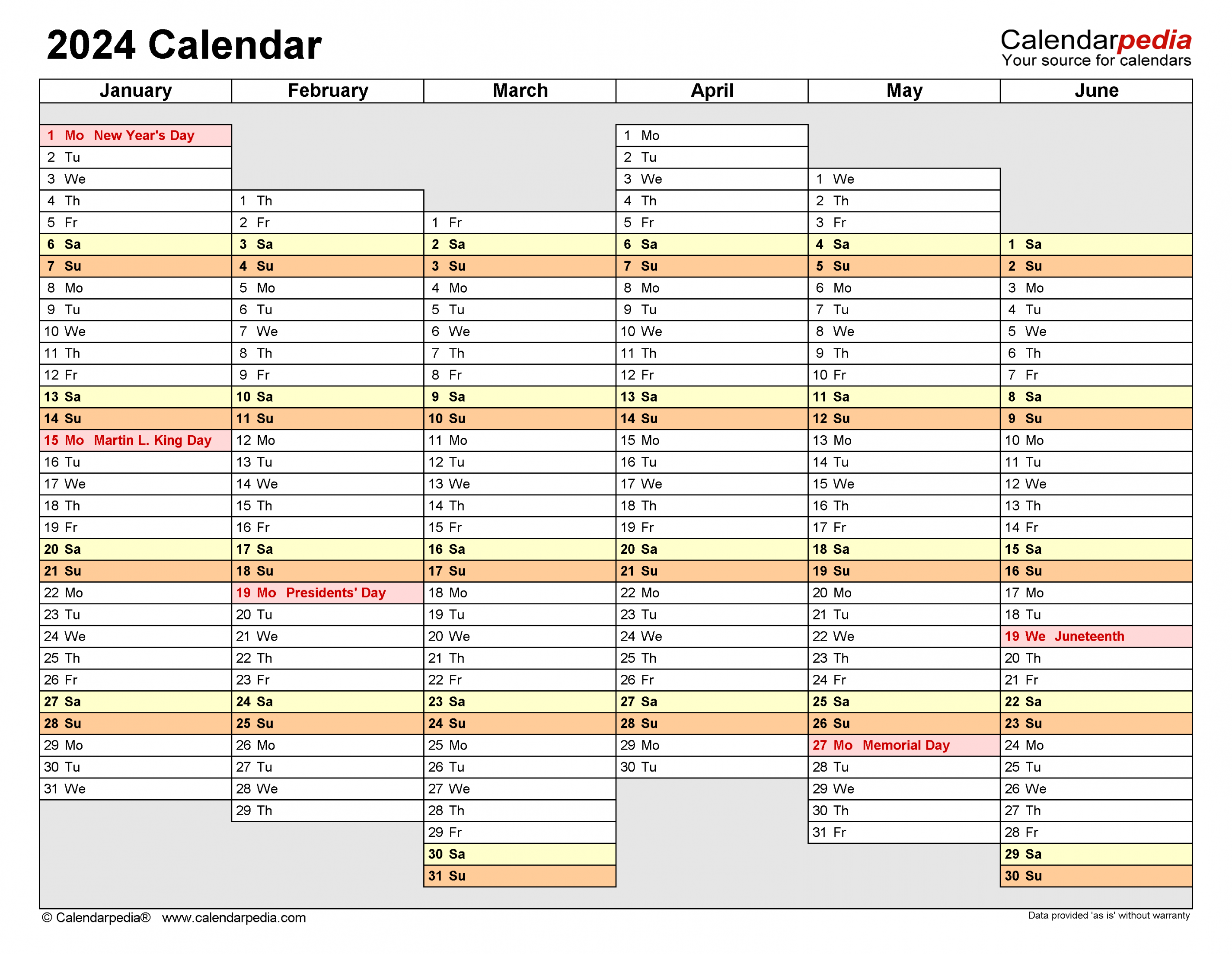 Calendar - Free Printable Excel Templates - Calendarpedia