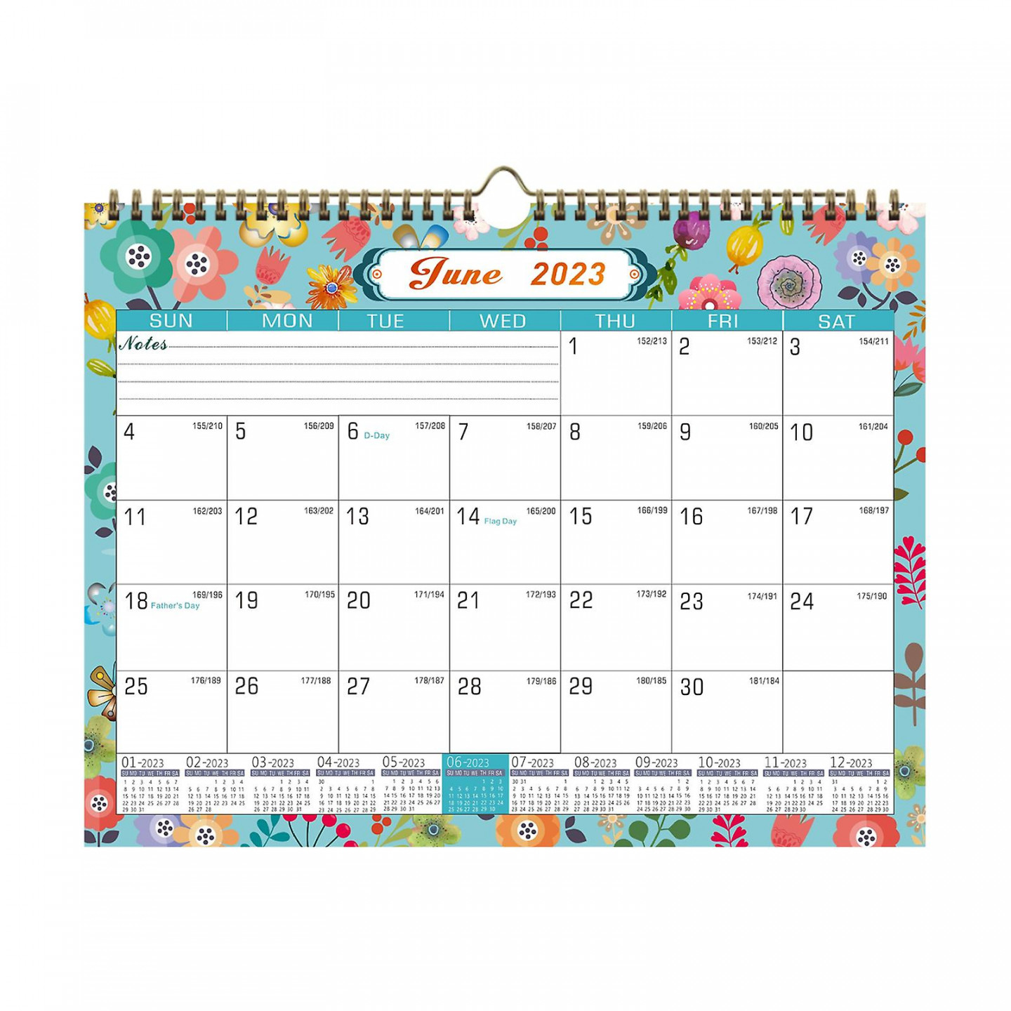 - Desk Calendarjan - jún , mesiacov veľký