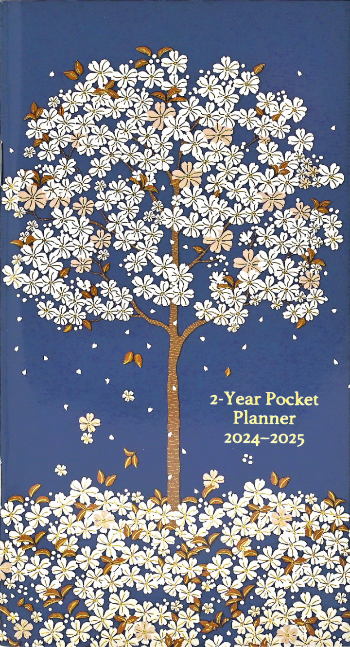 - Falling Blossoms -Year Pocket Planner – Peter Pauper Press