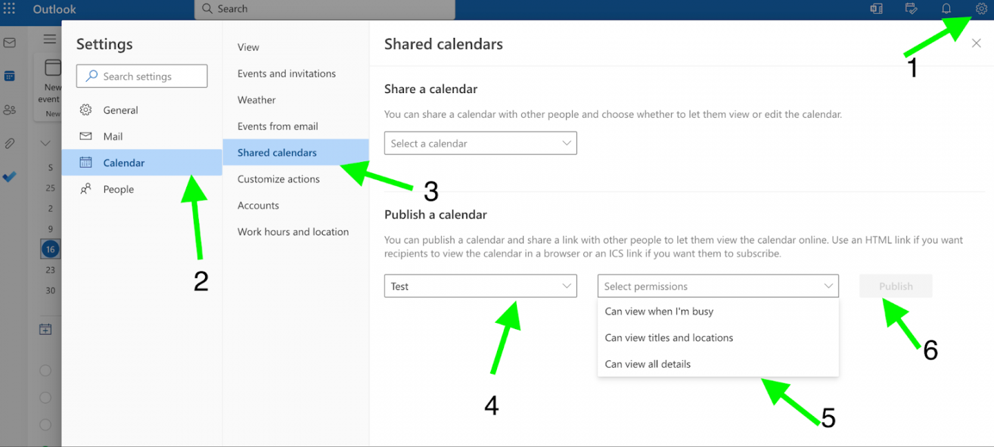 How To Create a Shared Calendar in Outlook & Office ?