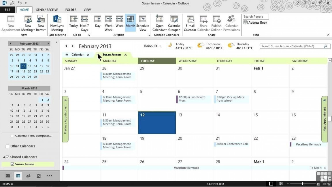 Incredible Create Blank Calendar In Outlook  Vacation calendar