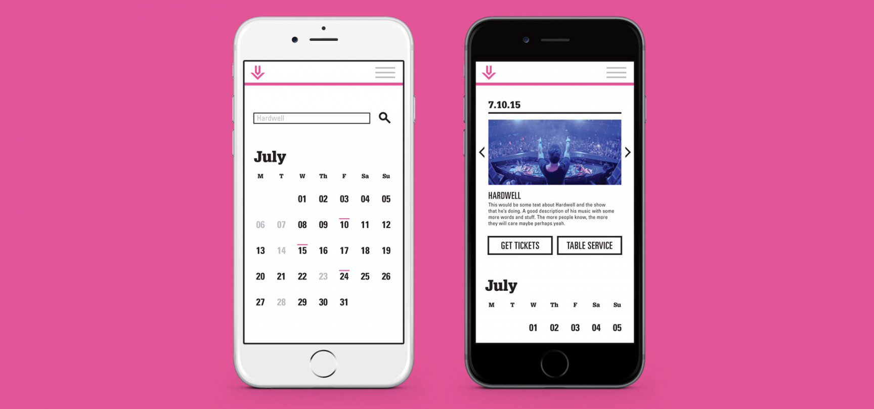 + Mobile Calendar Designs