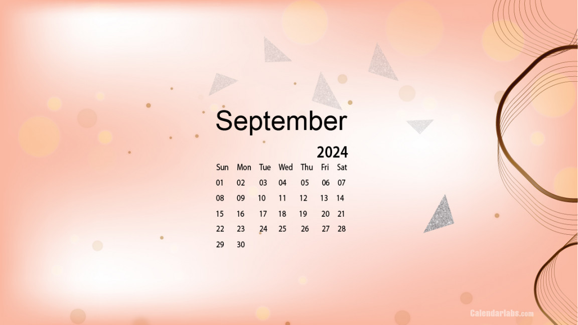 September Desktop Wallpaper Calendar - CalendarLabs
