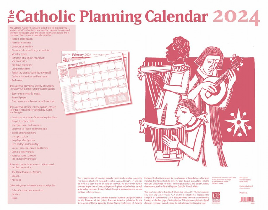 The Catholic Planning Calendar