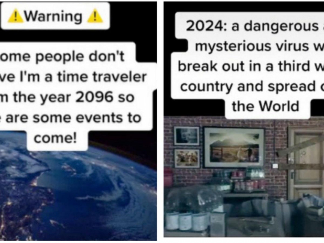 Time Traveller Says Virus Will Take Over The World in