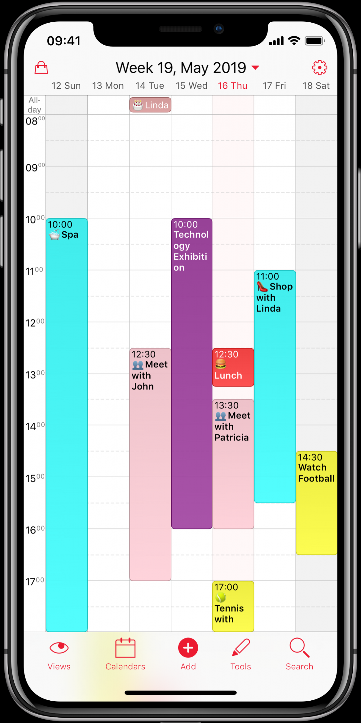 WeekCal  Most Powerful Calendar for iPhone & iPad