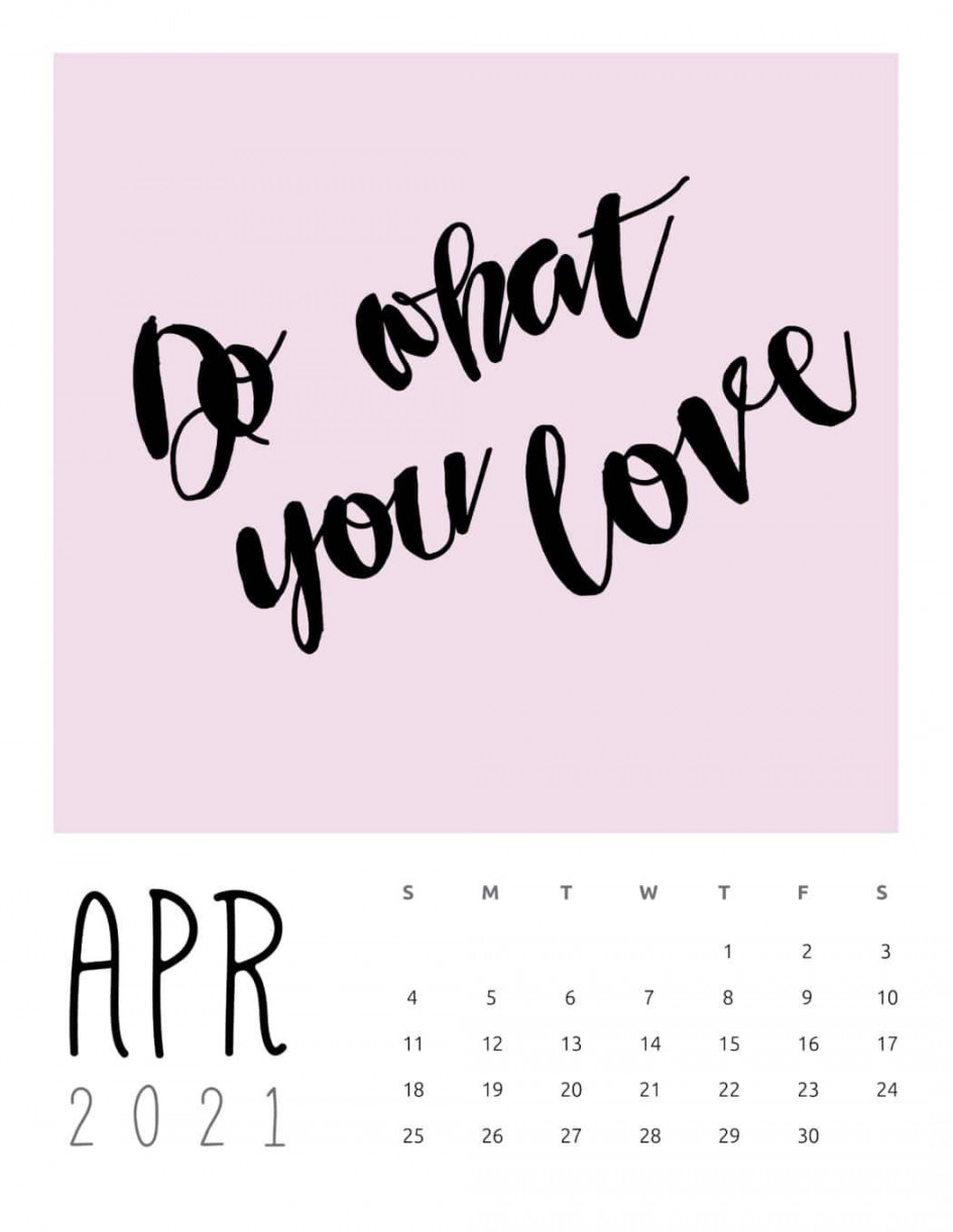 April  Inspirational Quotes Calendar  Inspirational quotes