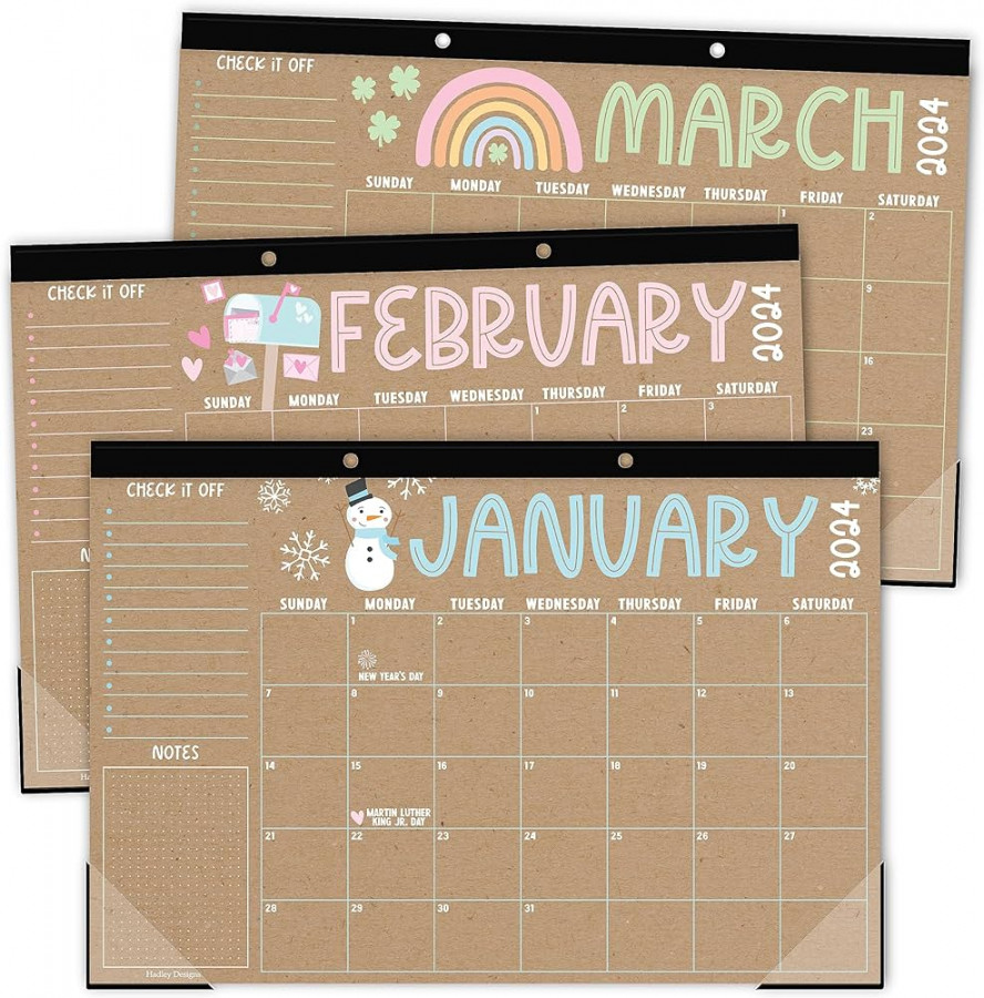 Doodle Large Desk Calendar - - Desk Calender  Monthly, Desktop  Calendar -, Desk See more Doodle Large Desk Calendar - -