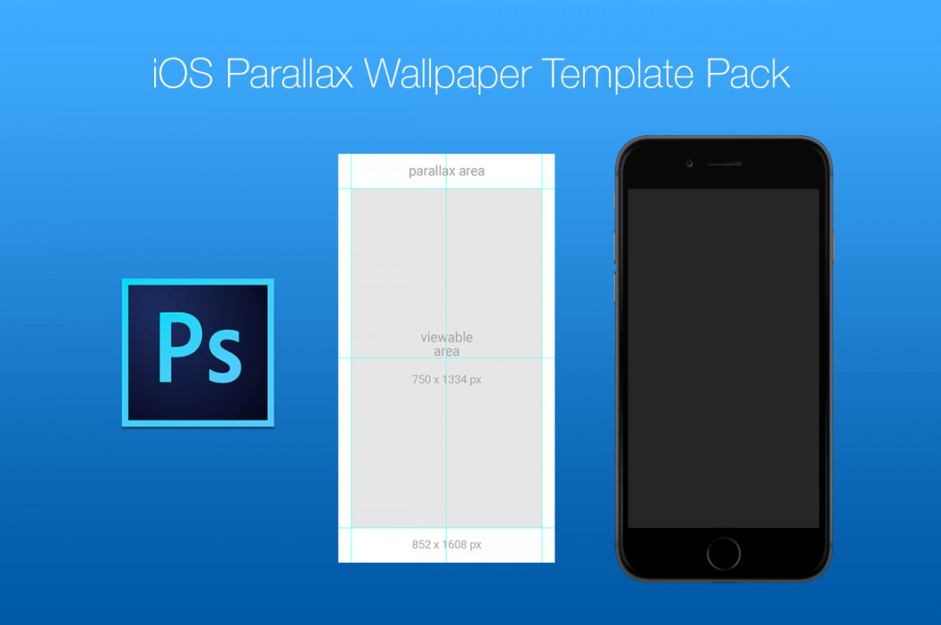 Free iOS Parallax Wallpaper Template Pack on Behance