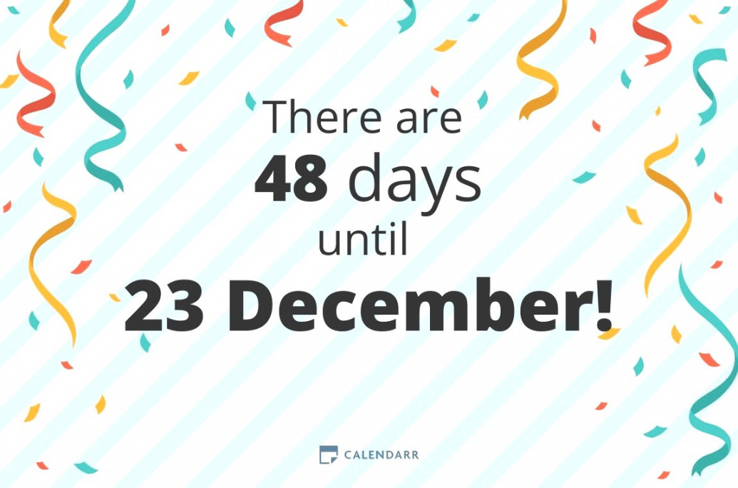 How many days until  December - Calendarr