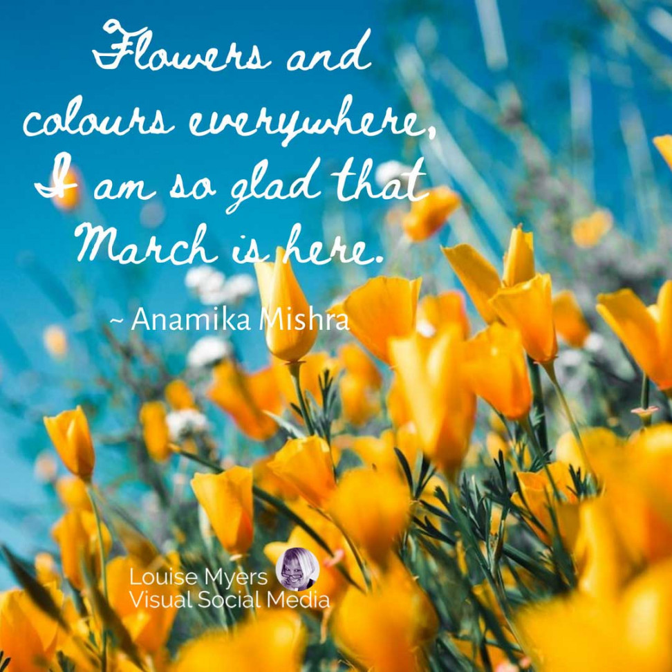 Inspiring March Quotes to Welcome a Marvelous Month  LouiseM