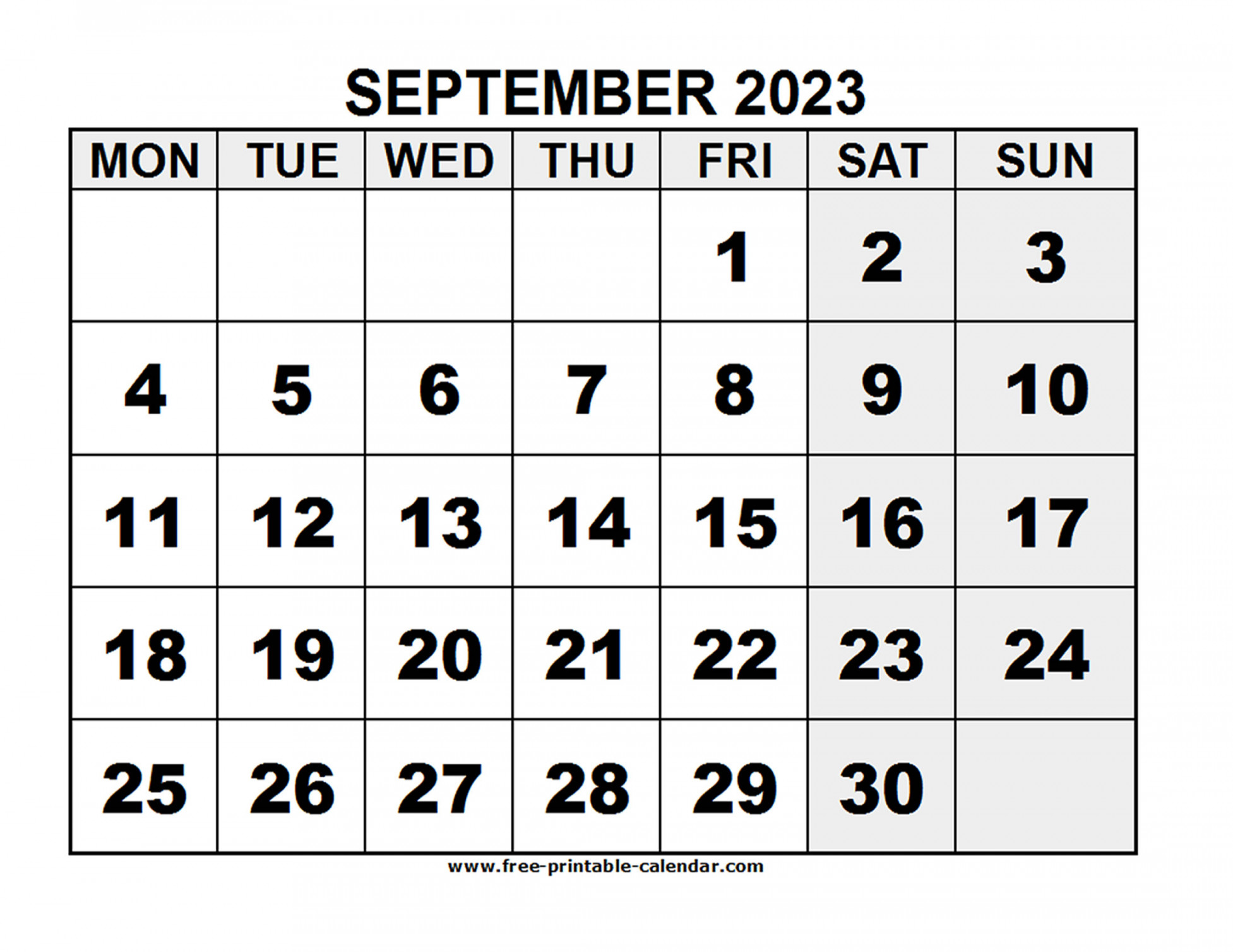 September - Free-printable-calendar