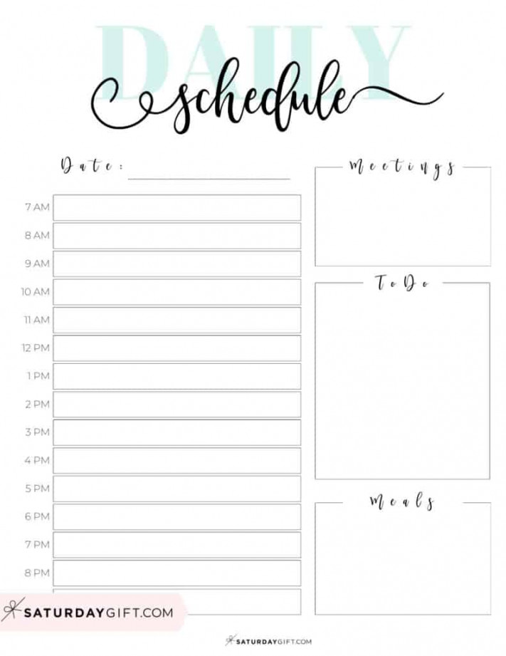 To-Do List Template -  Cute & Free Printable To-Do Lists