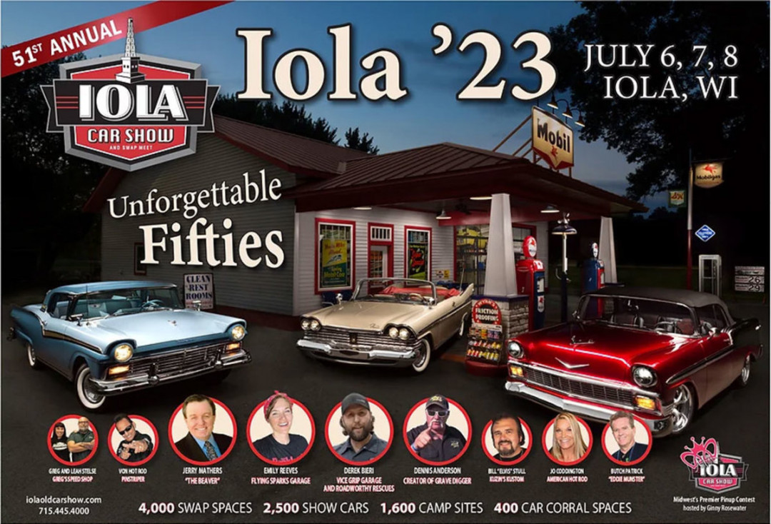 Iola Car Show  Schedule - Old Cars Weekly