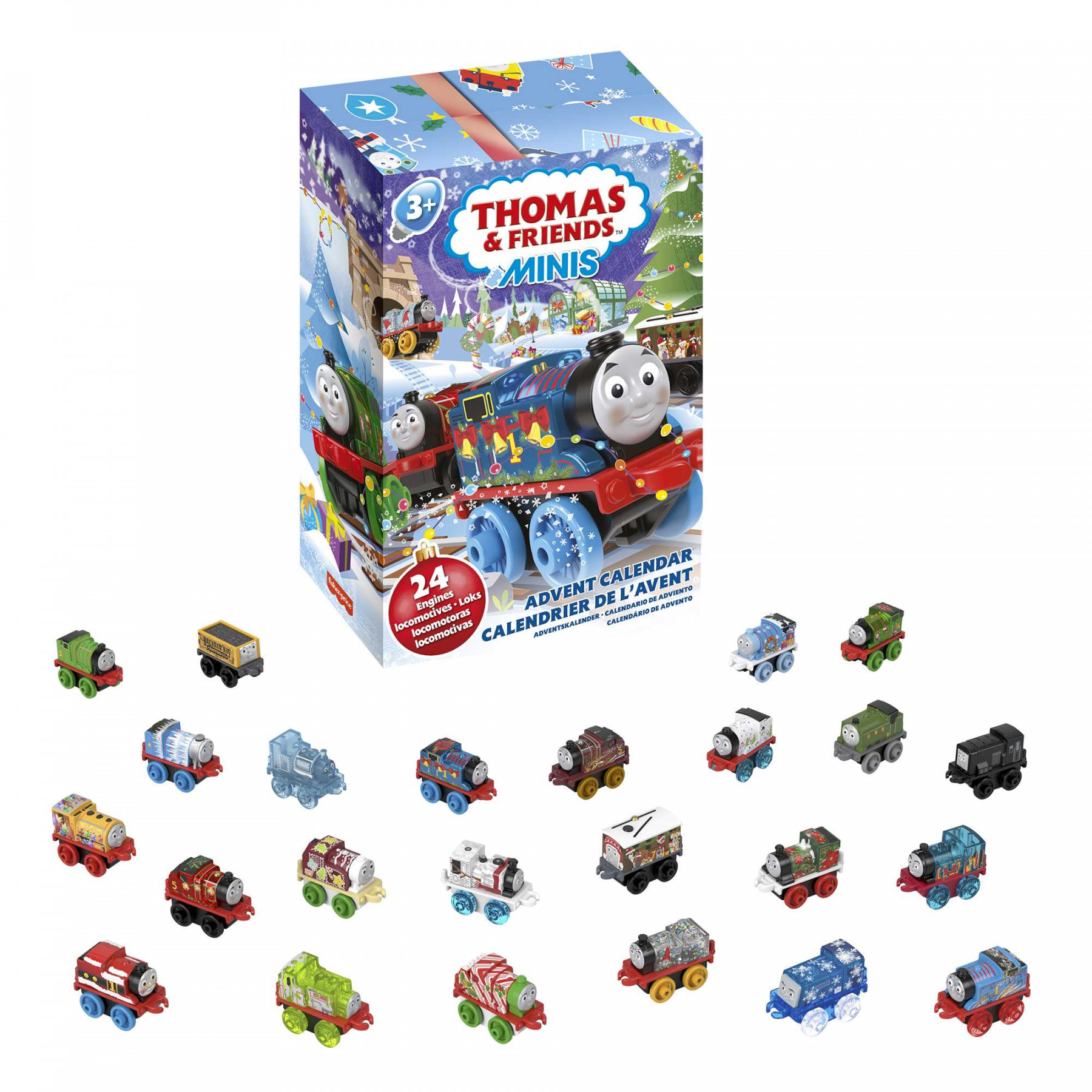 Thomas & Friends Minis Advent Calendar ,  Miniature Toy Trains For  Preschool Kids