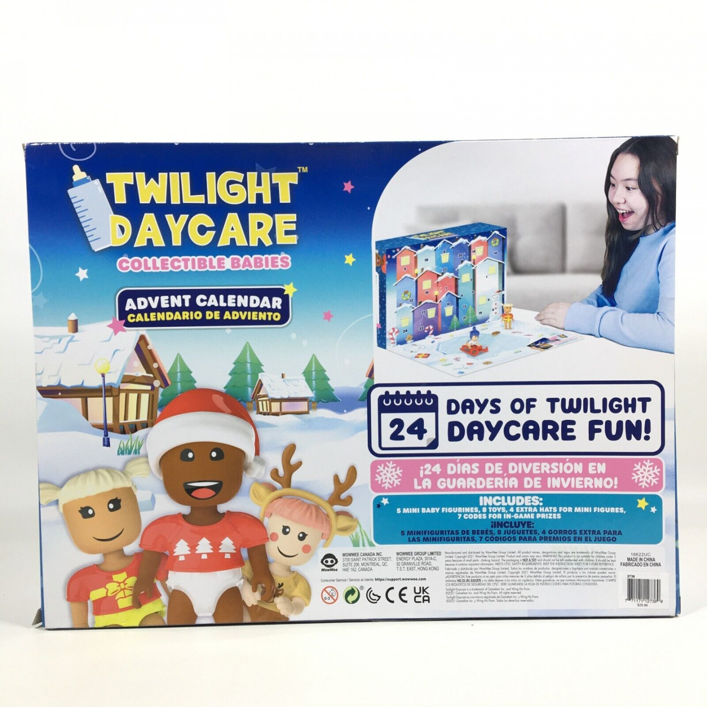 Twilight Daycare Advent Calendar With Mini Dolls And DLC Codes  Pieces  Roblox