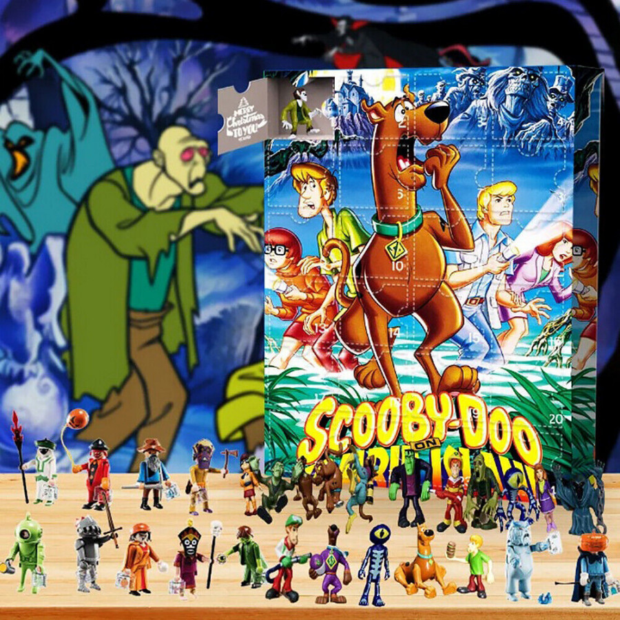 Scooby Doo Days Countdown Christmas Advent Calendar 20 Blind Box Toys  Gifts