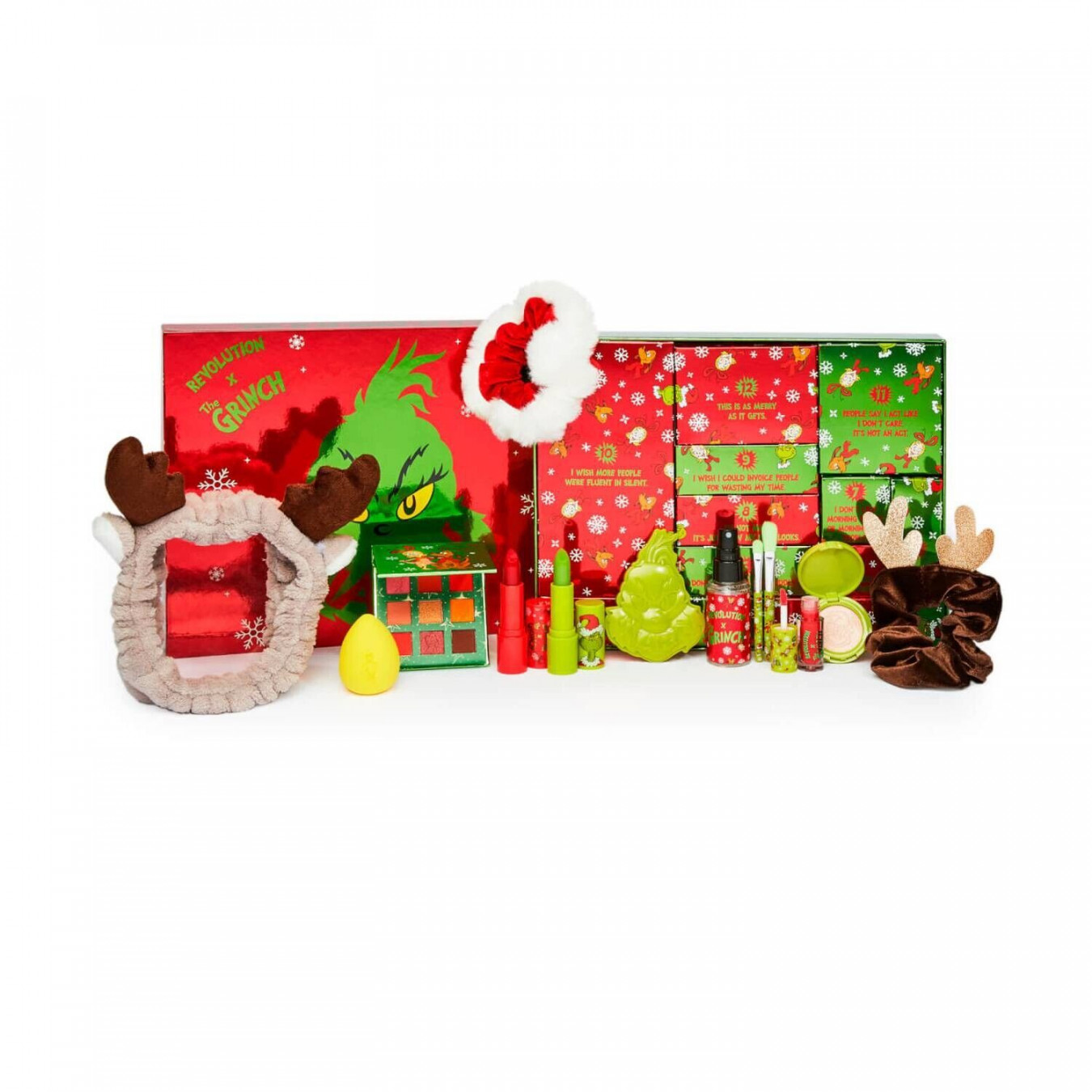 The Grinch Revolution  Days Advent Gift Makeup Beauty SOLD OUT!