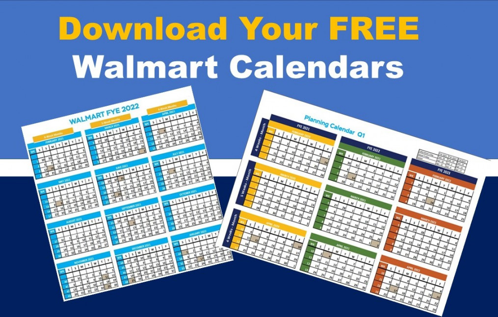 Walmart Fiscal Year Calendar: How Walmart Weeks Work