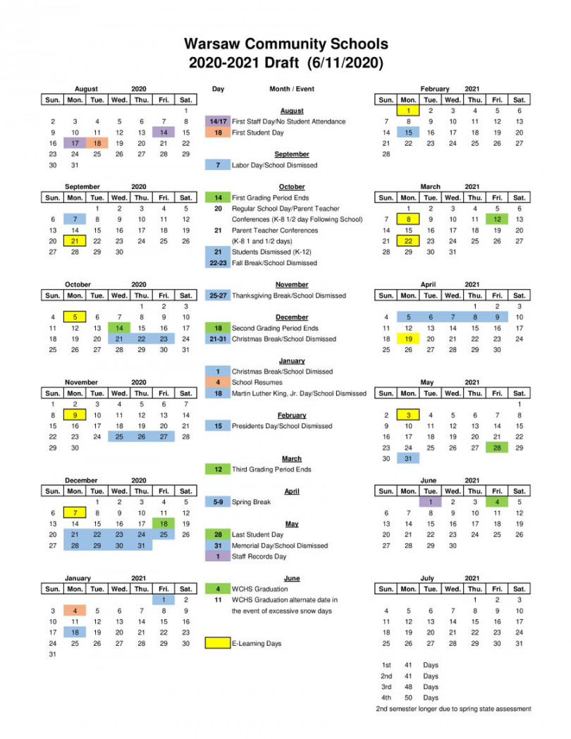 WCS - Calendar