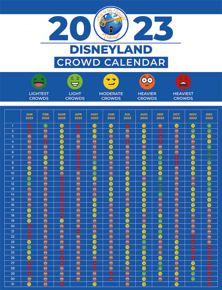 Crowd Calendars - Key To The World Travel