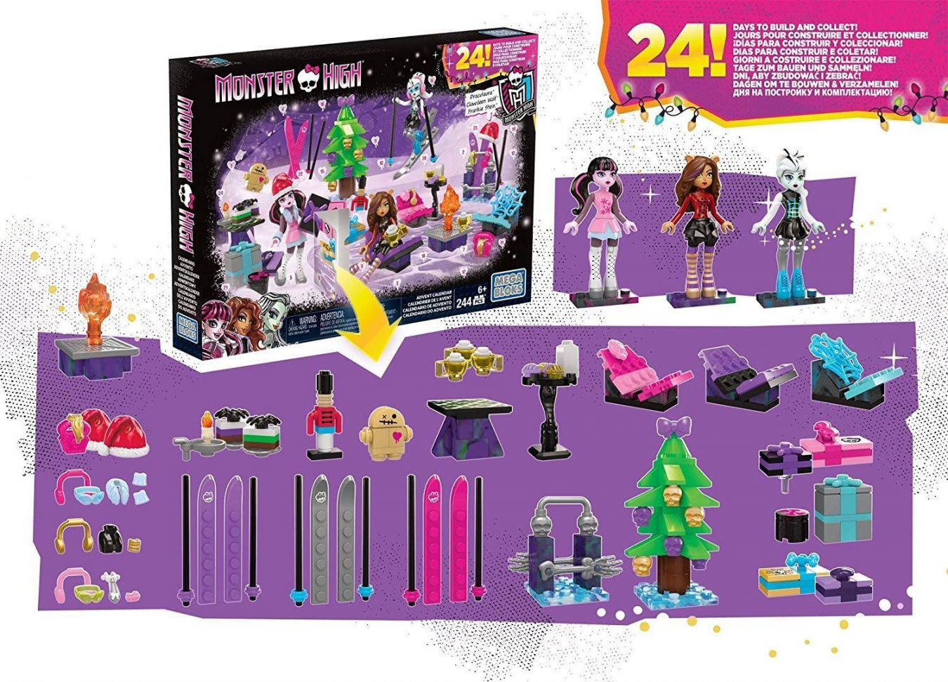 Mega Bloks Monster High Advent Calendar  eBay