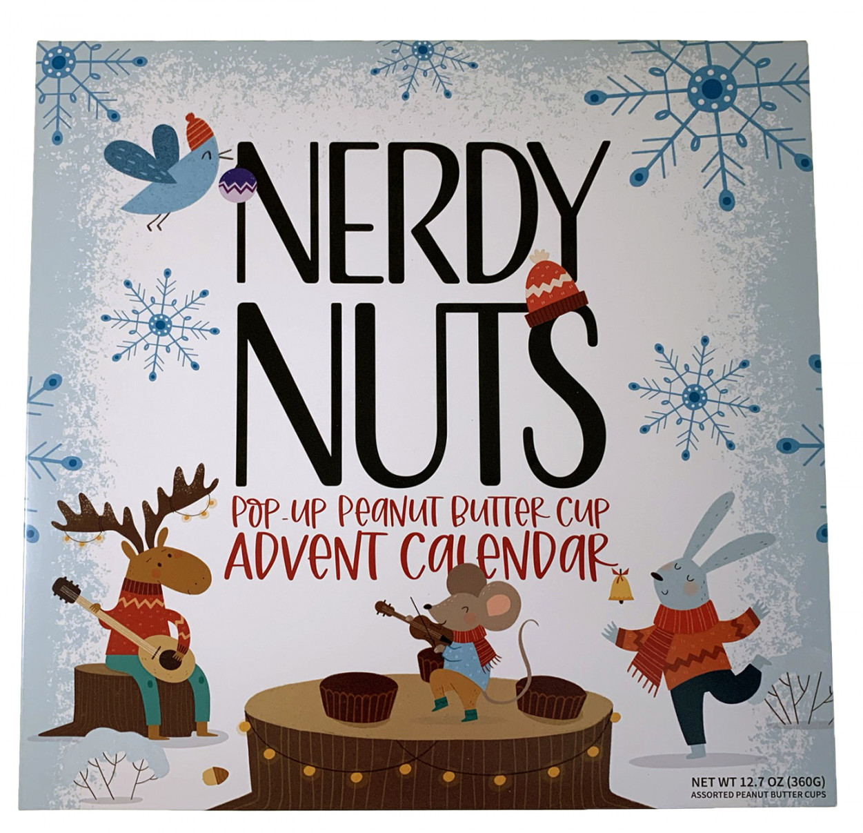 Nerdy Nuts Advent Calendar Candy Box - Paperpops