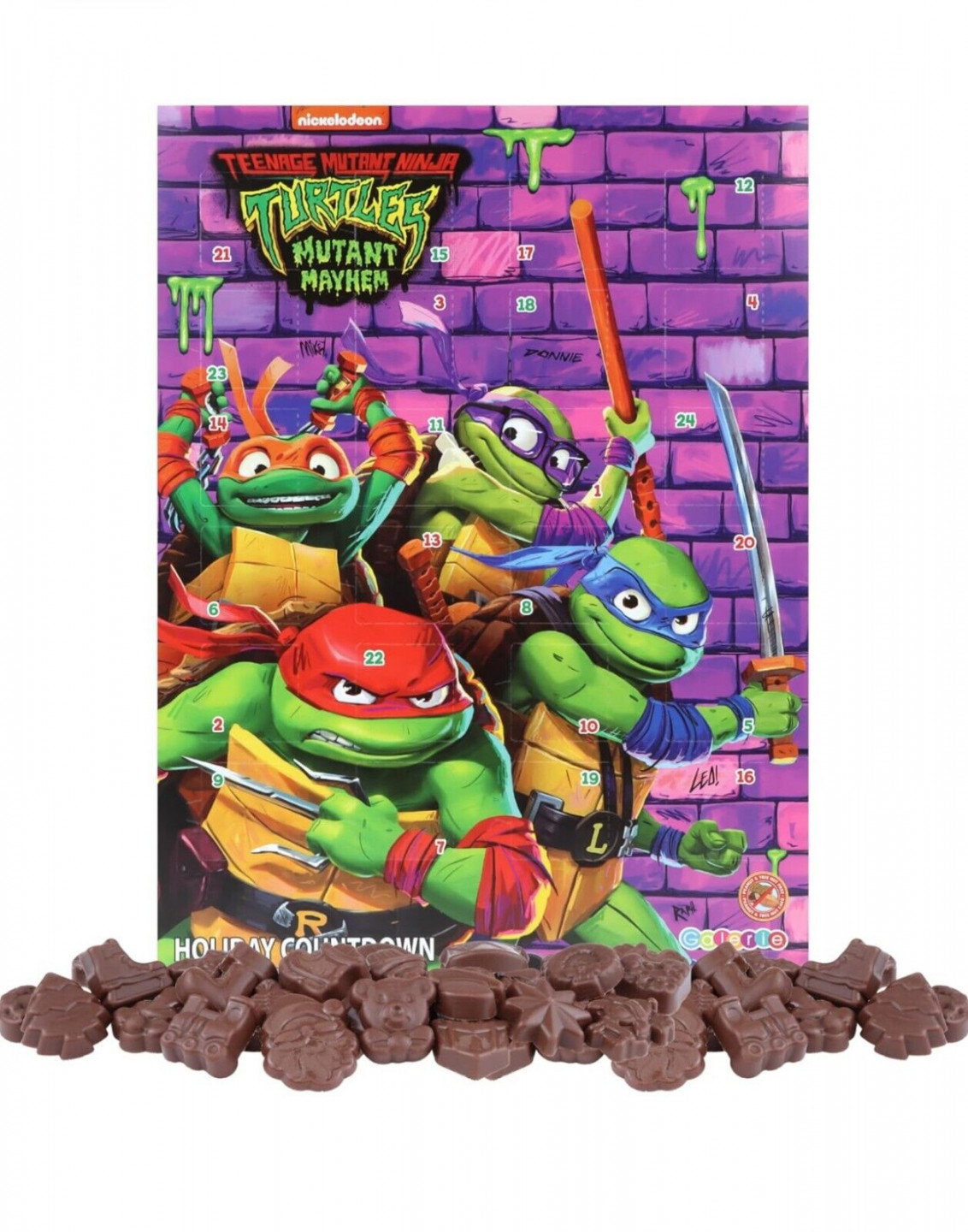 Nickelodeon - Teenage Mutant Ninja Turtles Mutant Mayhem -  Advent  Calendar