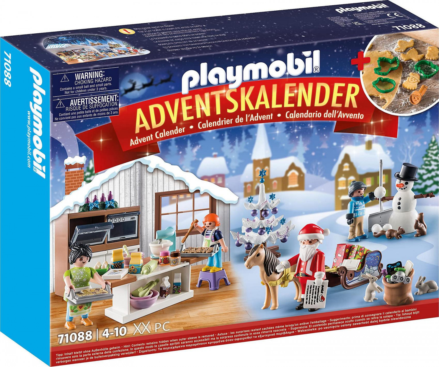 PLAYMOBIL CHRISTMAS BAKING ADVENT CALEND