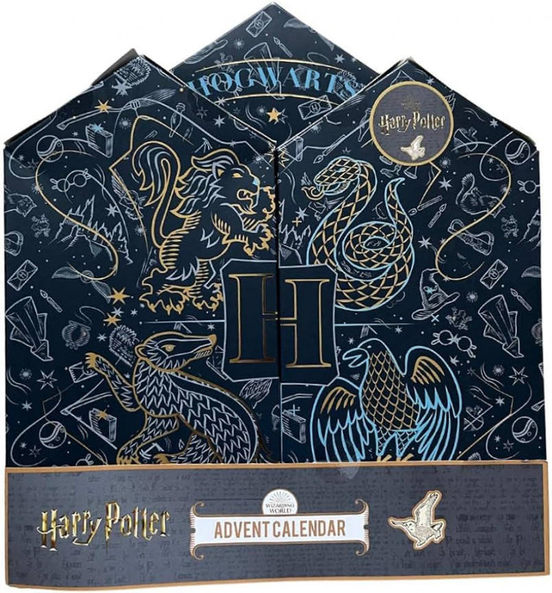 Primark Harry Potter Stationary Hogwarts Advent Calendar, Navy