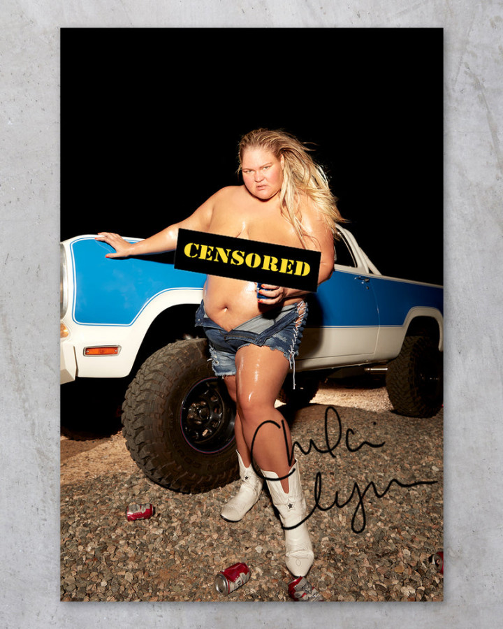 SIGNED "x" Tammy  Centerfold Poster – Trailer Trash Tammy
