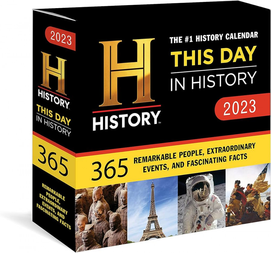 History Channel This Day in History Boxed Calendar: