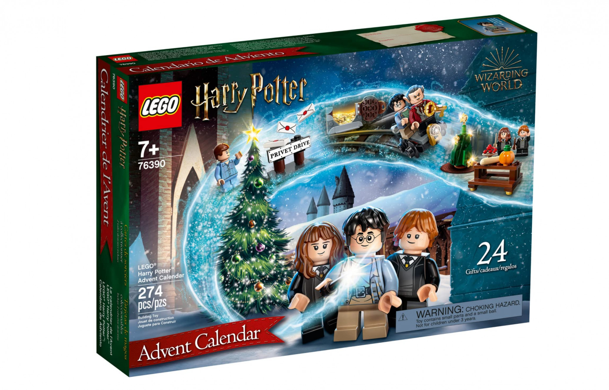 LEGO  Harry Potter Advent Calendar ,Christmas Countdown Calendar  for Kids( Pieces)
