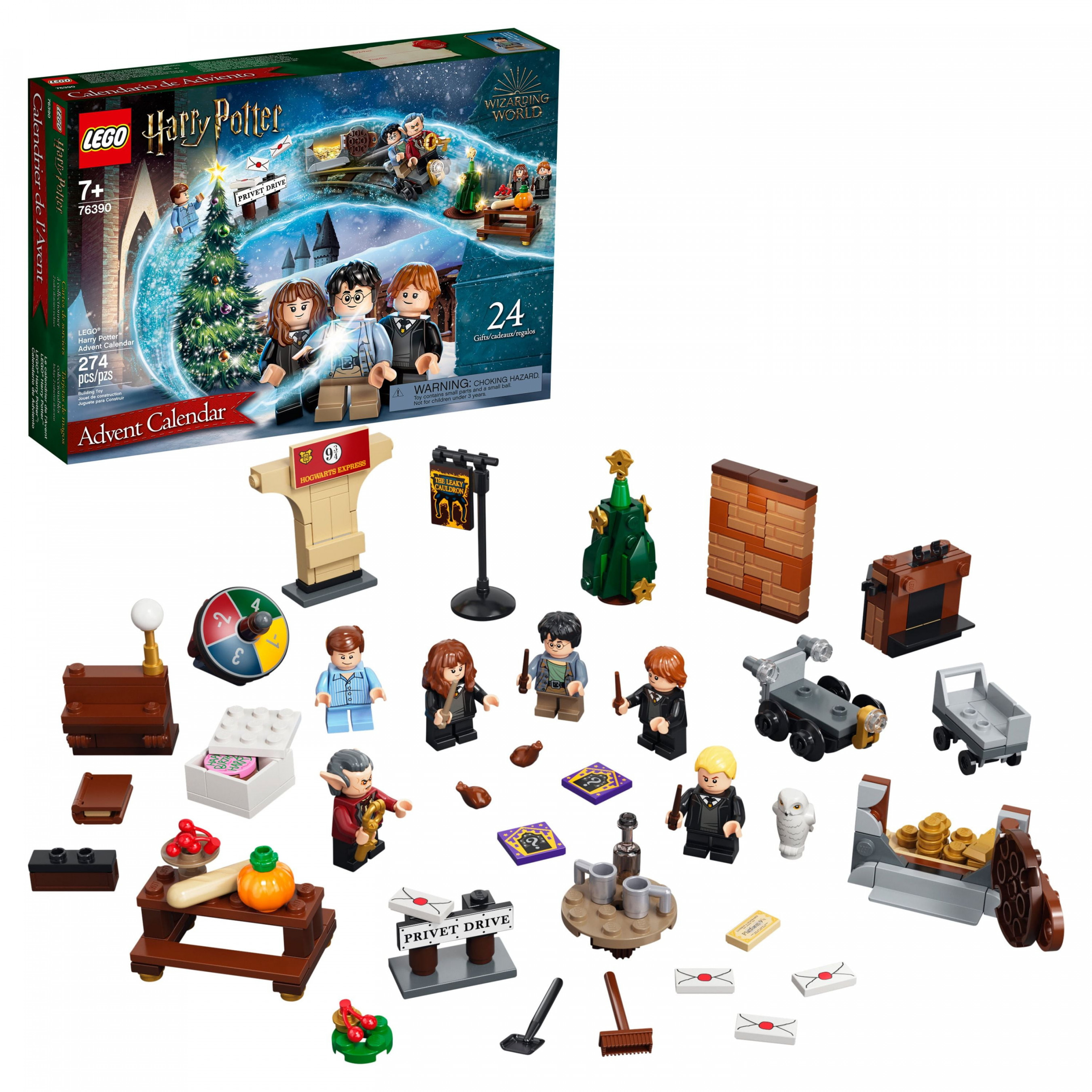 LEGO Harry Potter Advent Calendar  Christmas Gift for Kids ( Pieces)