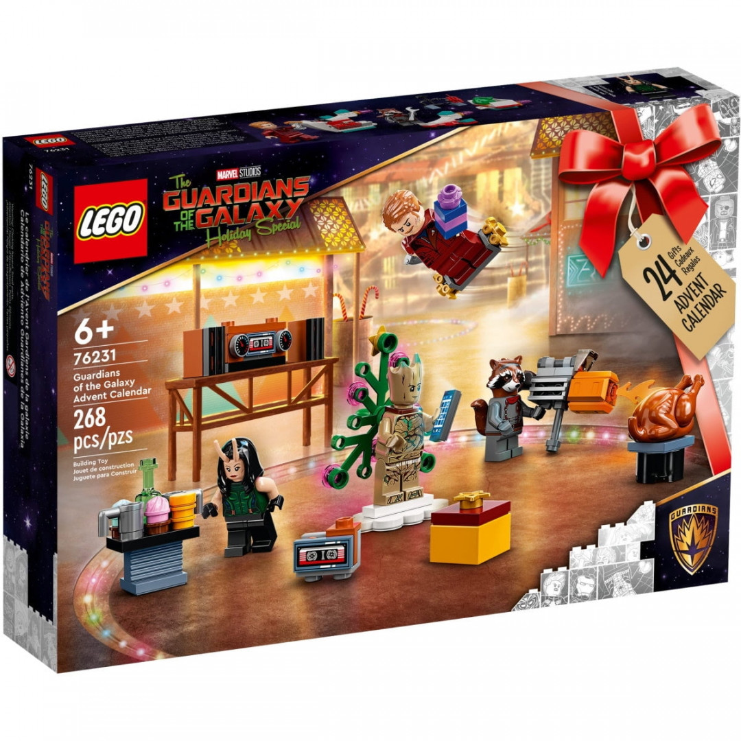 LEGO Marvel Guardians of the Galaxy: Advent Calendar  -  Piece  Building Kit [LEGO, #, Ages +]