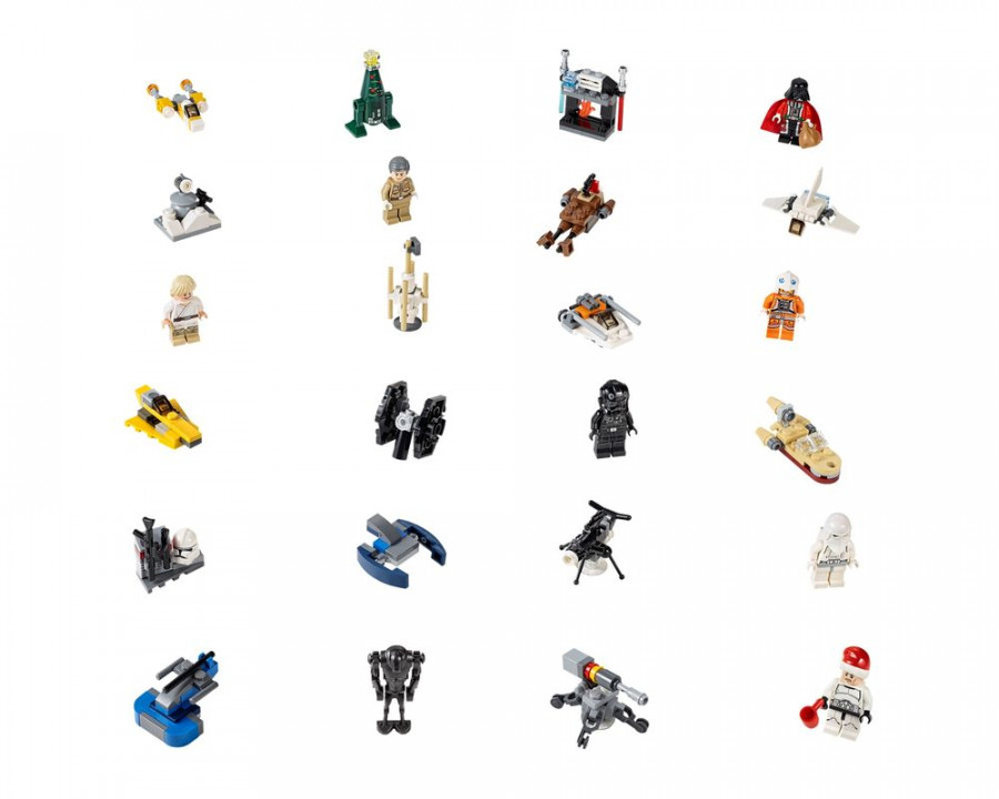 LEGO Set - Star Wars Advent Calendar 204 (204 Seasonal