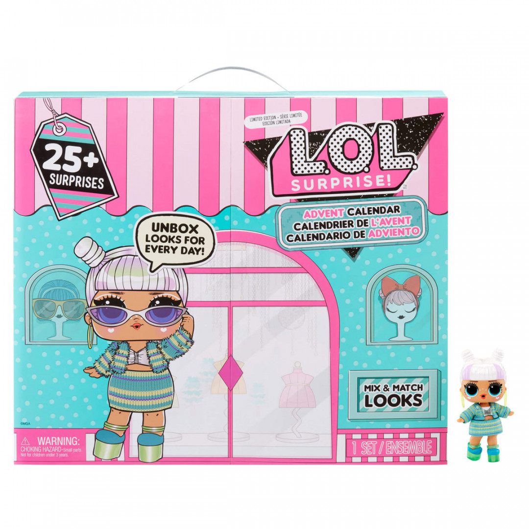 LOL Surprise  Advent Calendar with Limited Edition Doll and +  Surprises