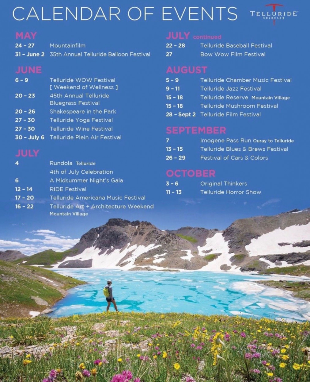 Telluride Event Calendar