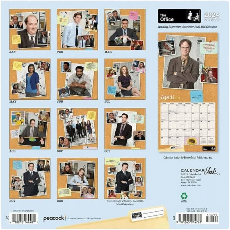 The Office Wall Calendar