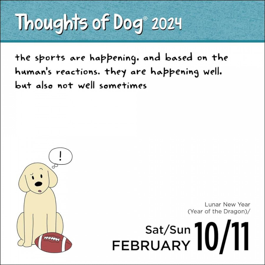 Thoughts of Dog  Day-to-Day Calendar