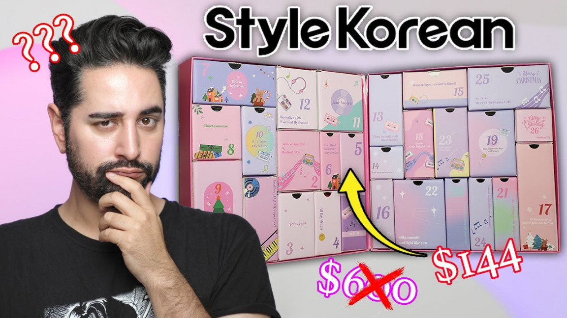 AD Worth Over $?! Is This The Best K-Beauty Advent Calendar 💜 James  Welsh