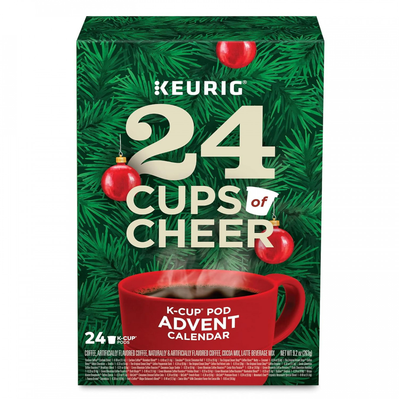 Advent Calendar Pack, Single Serve K-Cup Pods,  Count - Walmart