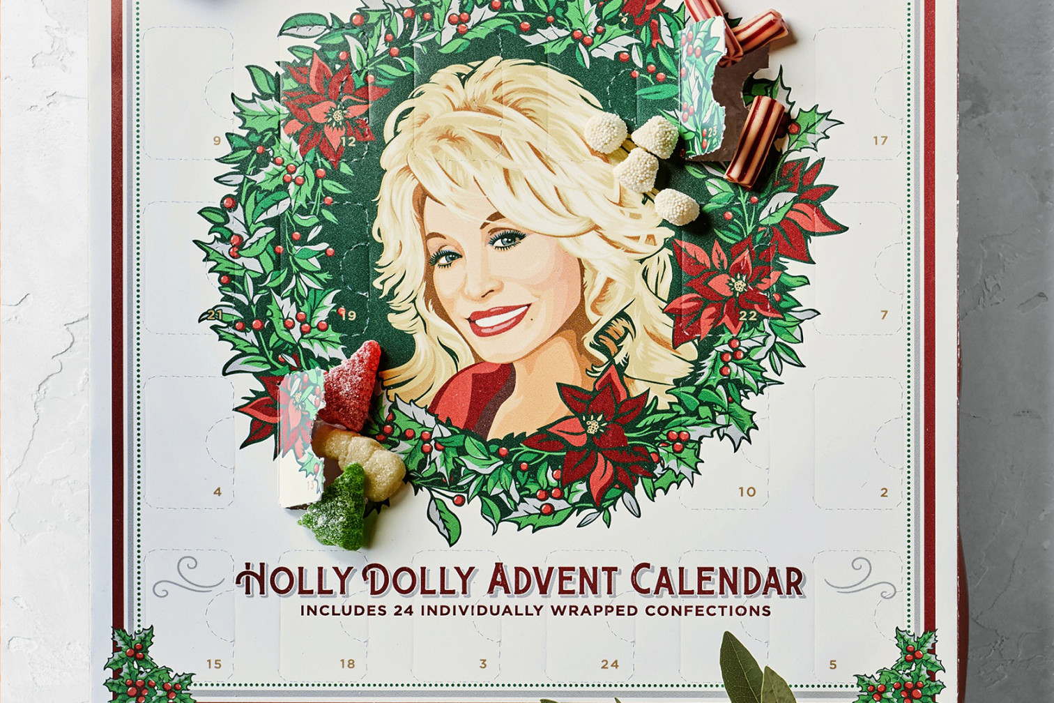 Count down to Christmas with Dolly Parton