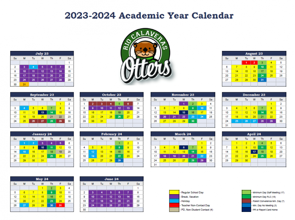 General Information / - School Year Calendar