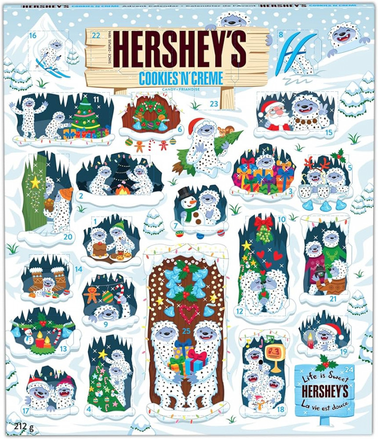 Hersheys Cookies n Creme Advent Calendar g/