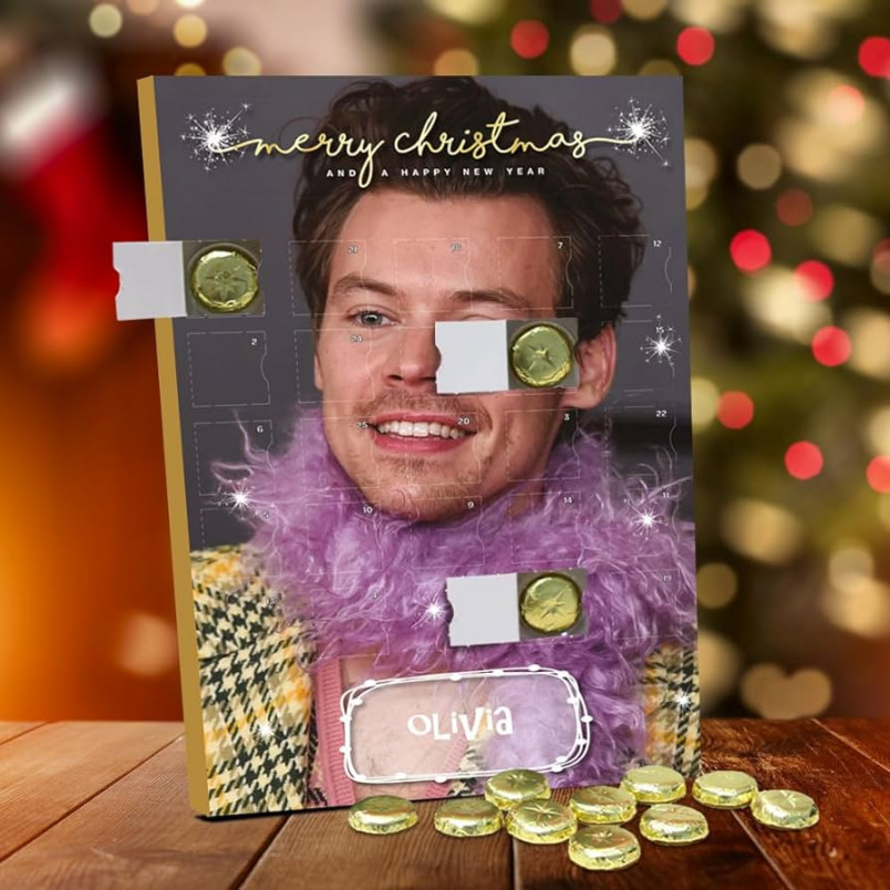 Personalised Chocolate Advent Calendar - Harry S