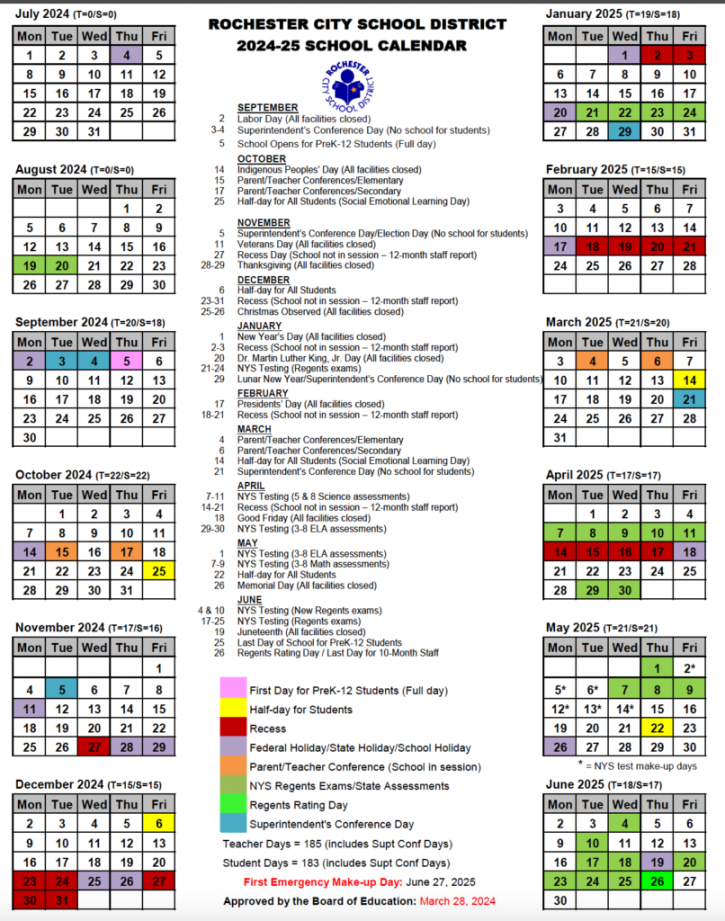 - RCSD Calendar  rochesterteachers
