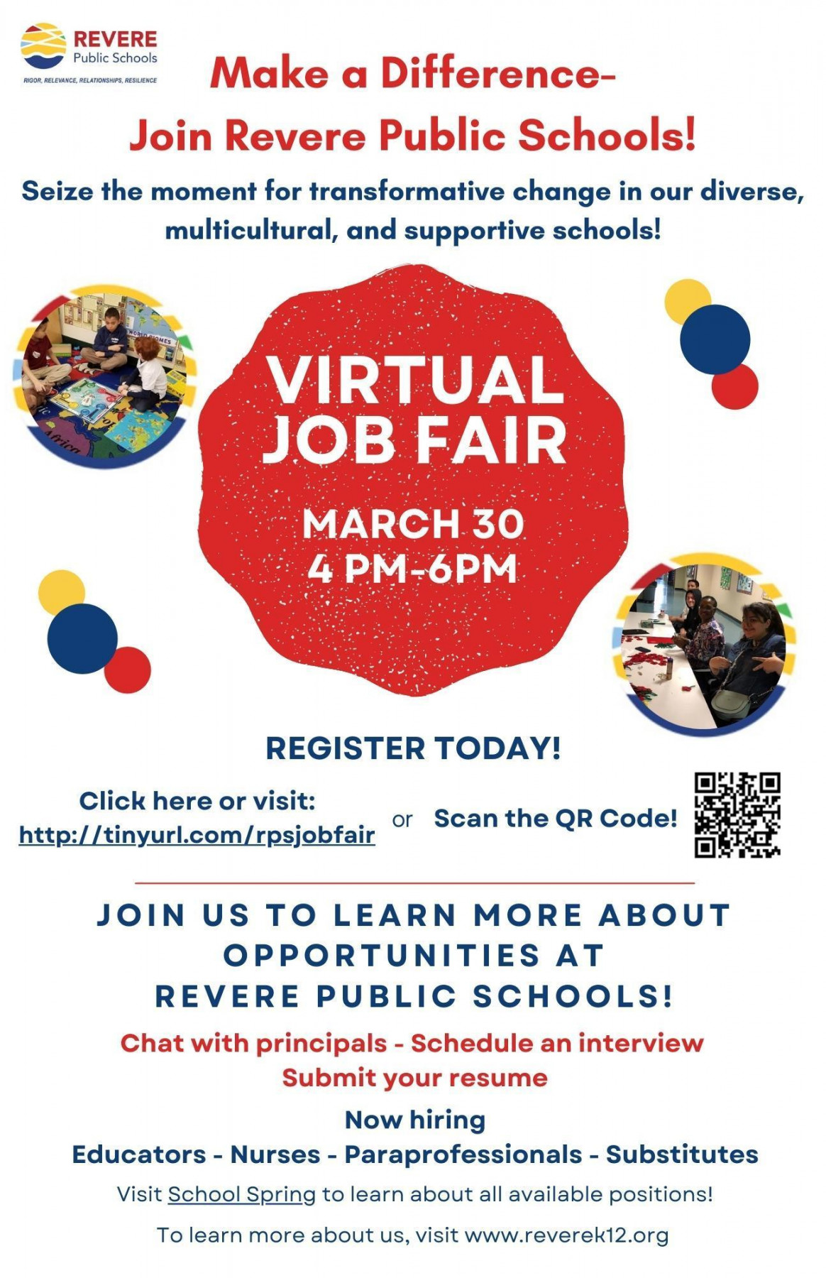 RPS Job Fair – RPS Job Fair – Revere Public Schools